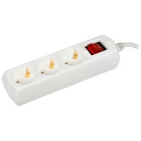 Удлинитель 3гн 7м с/з+выкл.