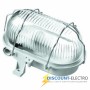 Светильник Oval/ПСХ  60 черный Е27 60W IP44 стекло/пластик с решеткой SQ0312-0002