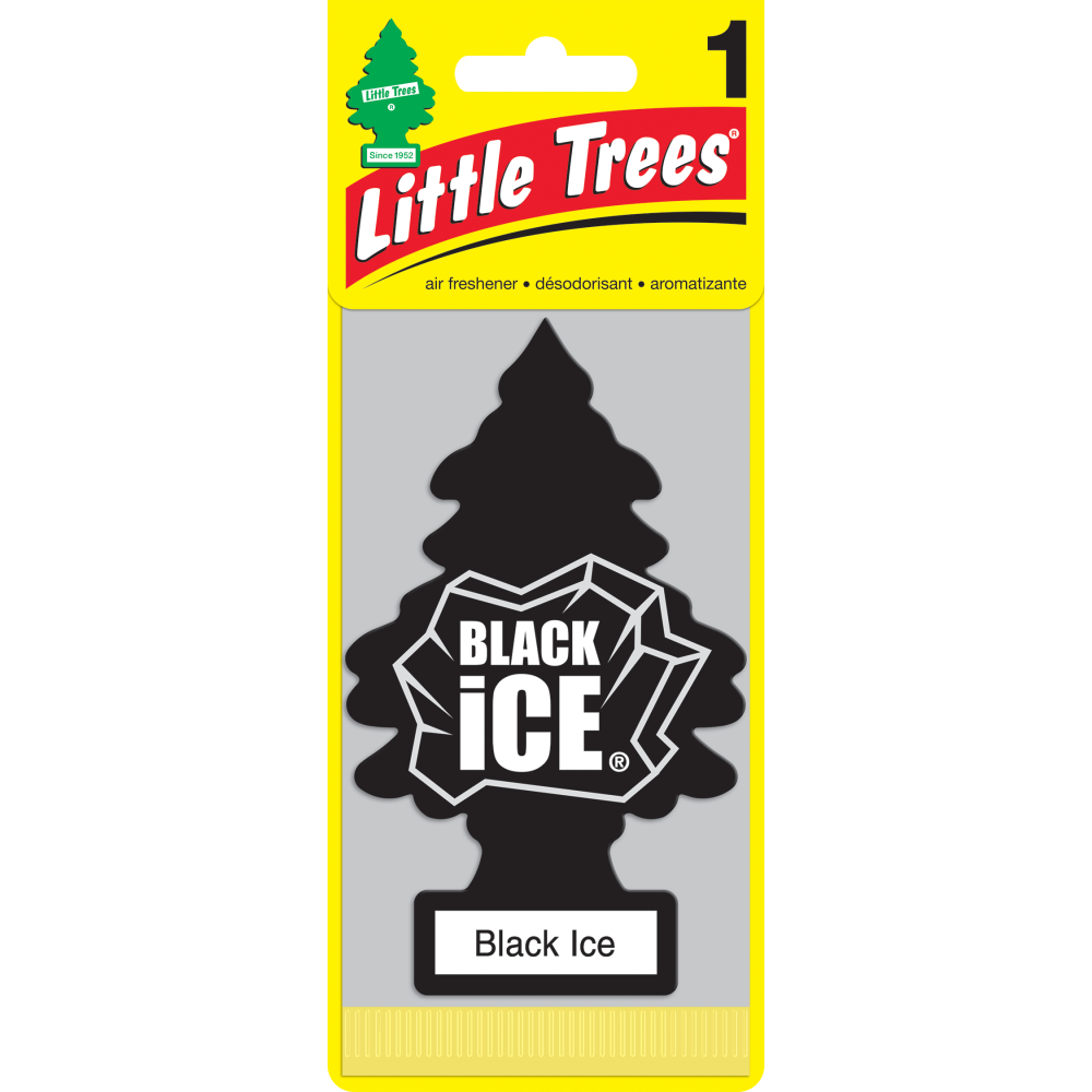 Ароматизатор Черный лед Little Trees