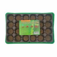 Набор для рассады 24 шт (поддон, кассета, торф. табл. 41мм)