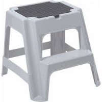 Табурет со ступенькой VOLF 472*486*418см  св.серый 431260730