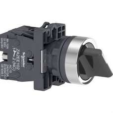 Переключатель D7-11X2 на 2 положения 1NC+1NO черный