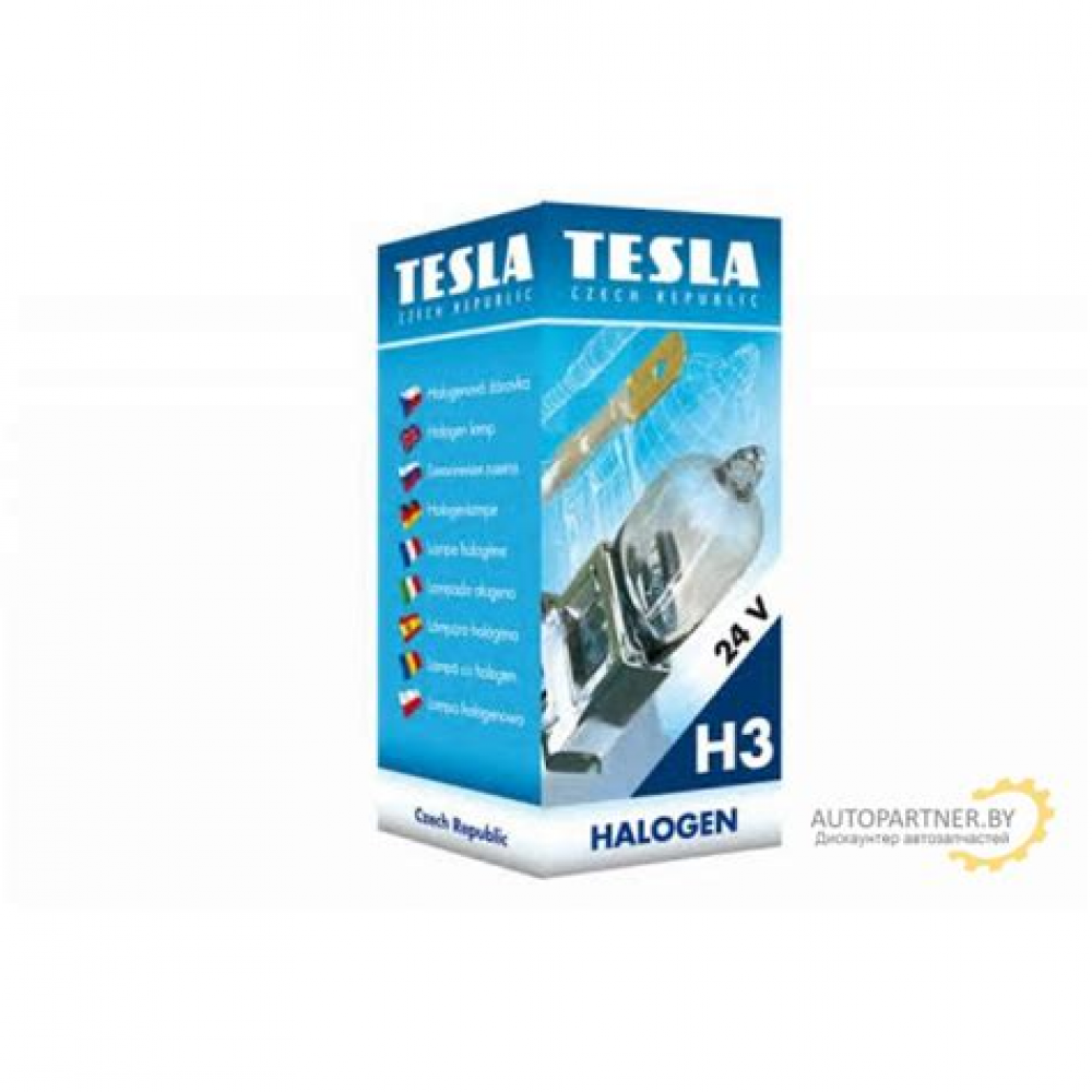 Лампа авто 24V 70w H3 Tesla (R453)