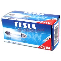 Лампа авто 12V C5W SV8.5-8 пальчик Tesla (R239)