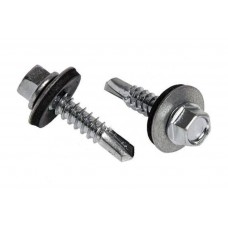 Саморез кровельный 5,5* 38 Цинк Усиленный (уп. 50штук)