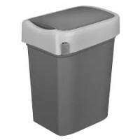 Контейнер для мусора 50л SMART BIN серый 434258111