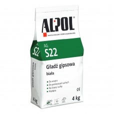 Шпатлевка гипсовая ALPOL AG S22 Финиш мешок  4кг  АКЦИЯ 10%