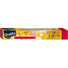 Пергамент для выпечки QUALITA в короб.6м*30см 15лист.1/24 14670