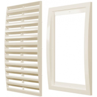 Решетка пластиковая 200*200 наруж.(2020РРПН)