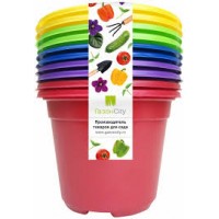 Набор стаканов для рассады 10 шт Color 11*8,5см разноцветные