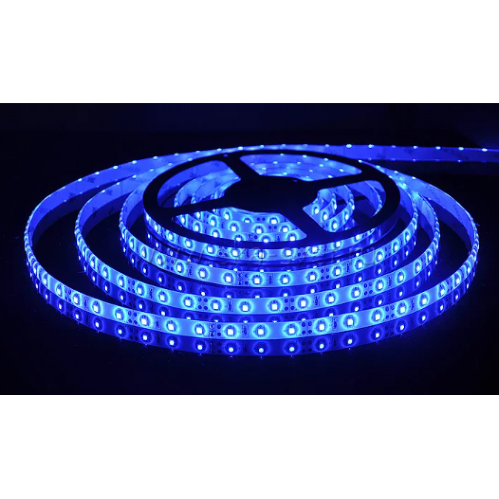Светодиодная лента LED  9,6Вт/м IP33 синяя