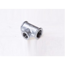 Тройник ред.оцинк.1 1/2"х1/2"х1 1/2"  ОЦФ  