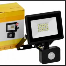 Прожектор светодиодный 20w, 220v с д/движ. IP65 IEK