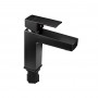 Смеситель для раковины из пластика АБС ЧЕРНЫЙ квадратный корпус 5974