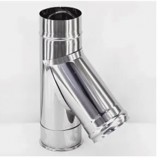 Тройник нерж. 45*150 0,8мм AISI 430 ХХХ АКЦИЯ