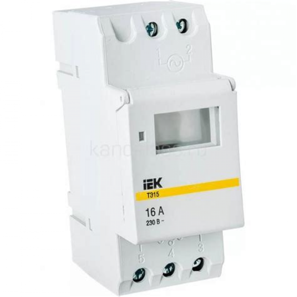 Таймер ТЭ80 цифровой 16А 230В на DIN-рейку 