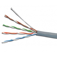 Кабель FTP Cat 5Е 24 AWG ССА компьютерный (305м)