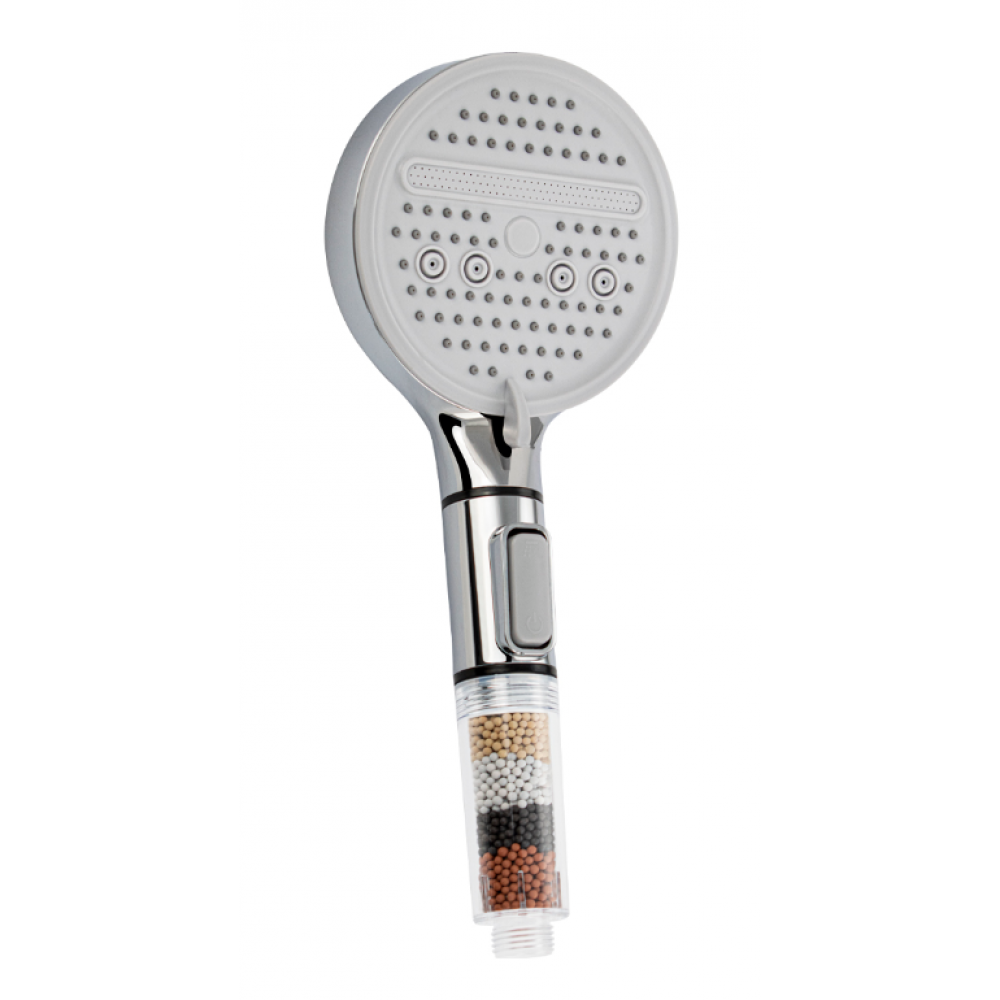Лейка для душа 1 режим с фильтром из турмалина 6089 ХХХ