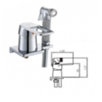 Смеситель для биде POTATO латунь P430