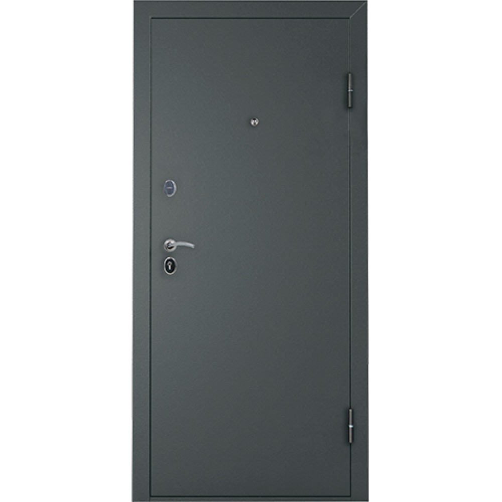 Дверь метал. ФОРТЕ МП антик серебро 2050*960 правая  