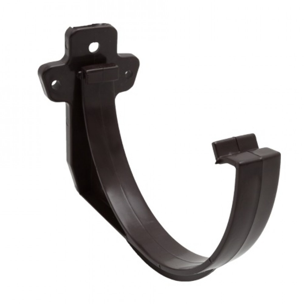 Крюк  желоба FINEBER пластик 120 RAL 8017
