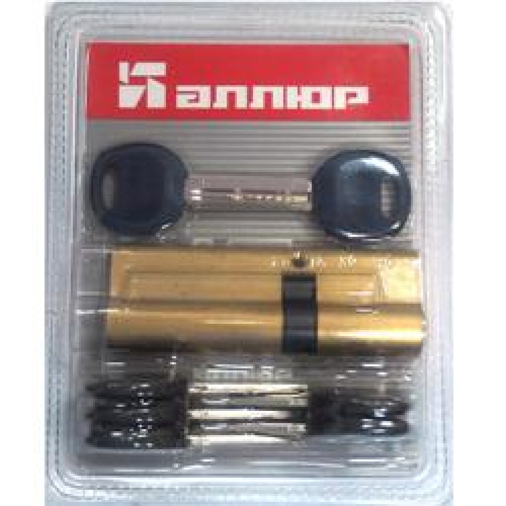 Цилиндровый механизм Аллюр DL-01 90 (30х10х50) ВР перекод.перфокл. (1290)