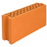 Блок керамический крупноформатный перегородочный 5,73НФ М100-175 (510*100*219) пуст.45% (80шт/пал)