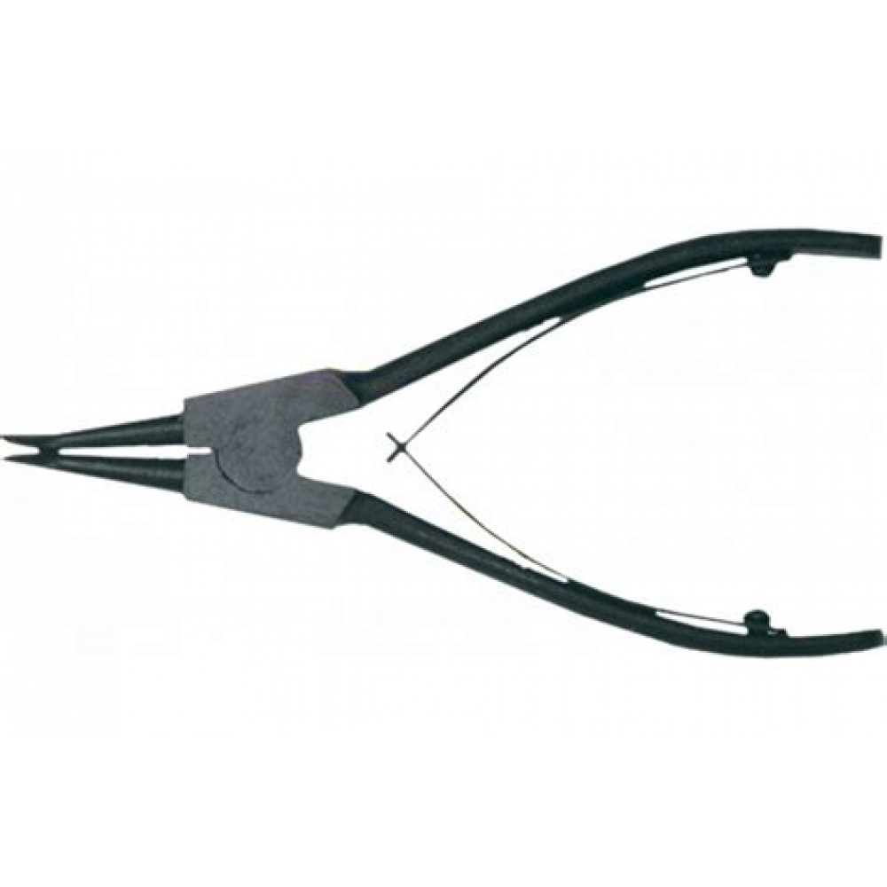 Щипцы для стопорных колец  загнутые 175мм 5396