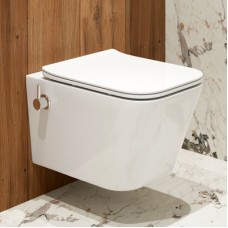 Унитаз K633B подвесной с биде, безободковый EG070016