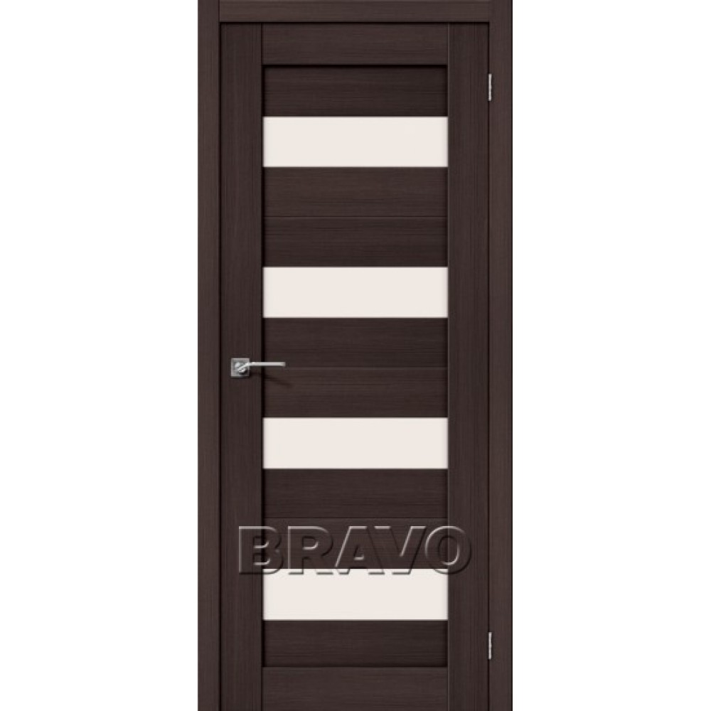 Полотно дверное ЭКО Порта-23 200*80 Wenge Veralinga Magic Fog