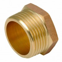 Заглушка латунь РН Д = 3/4'