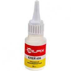 Клей Супер цианоакрилатный 20гр 606 SILFIX SF-606-20