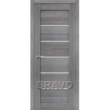 Полотно дверное ЭКО Браво-22 200*60 Grey Veralinga Magic Fog