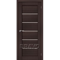 Полотно дверное ЭКО Браво-22 200*60 Wenge Veralinga Magic Fog