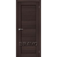 Полотно дверное ЭКО Браво-21 200*90 Wenge Veralinga