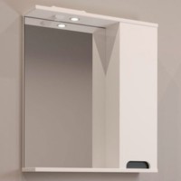 Шкаф подвесной Vesta 60 №4 белый/графит 