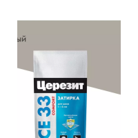Затирка для швов 2-5мм Ceresit  CE 33  Comfort, цвет серый 2кг (07)