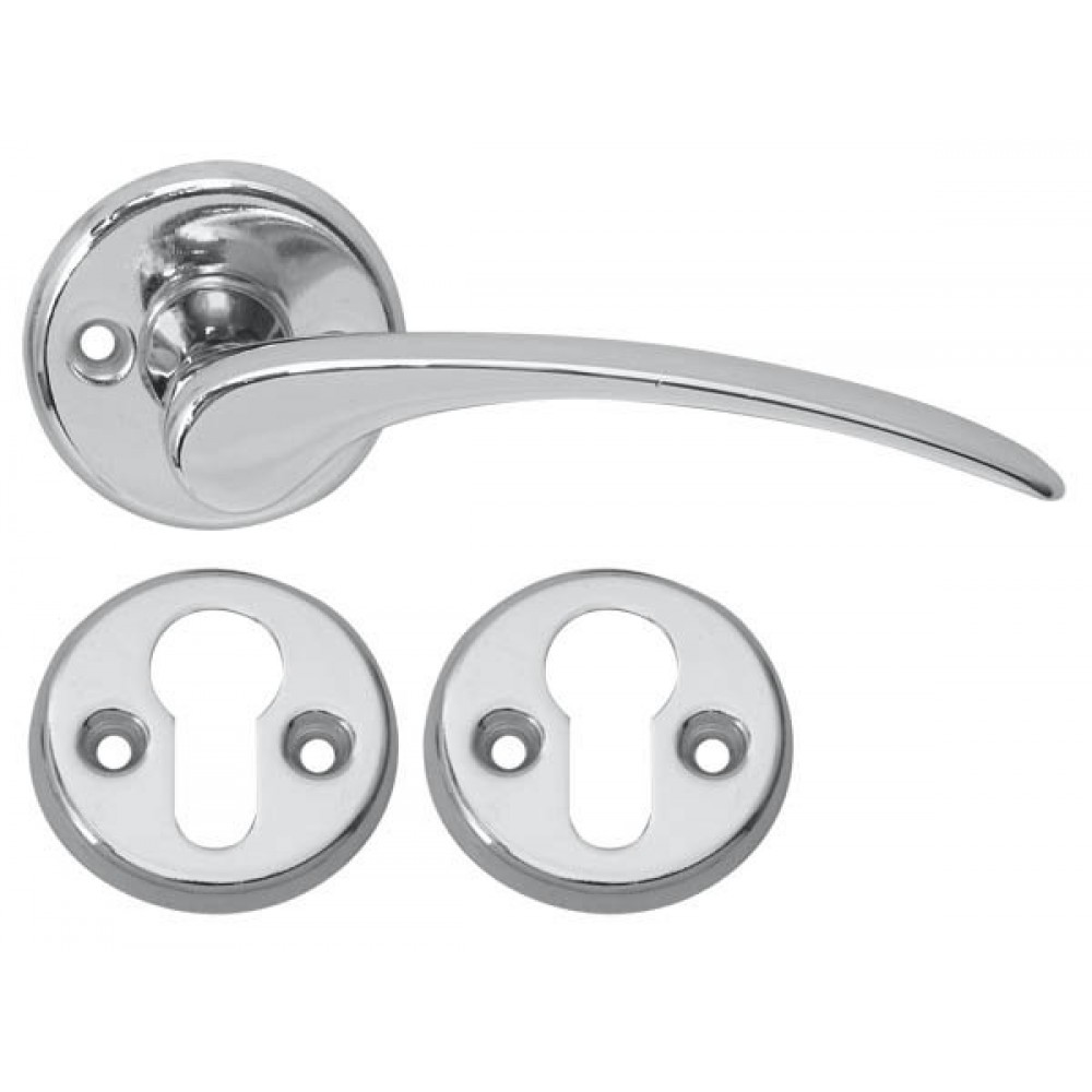 Ручка дверная  131 К Slim хром 18618