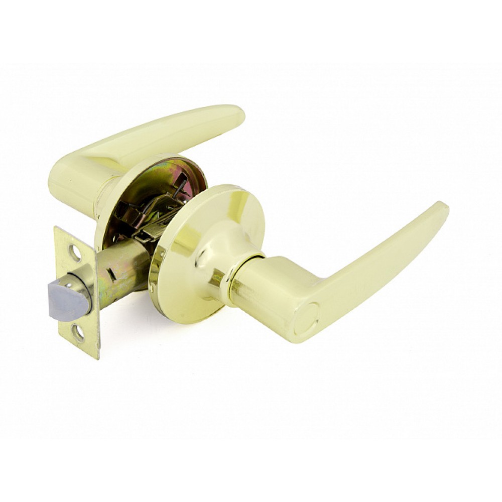 Защелка межкомнатная 3502Е РВ PS золото 115041 Защелка межкомнатная 3502Е РВ PS золото 115041