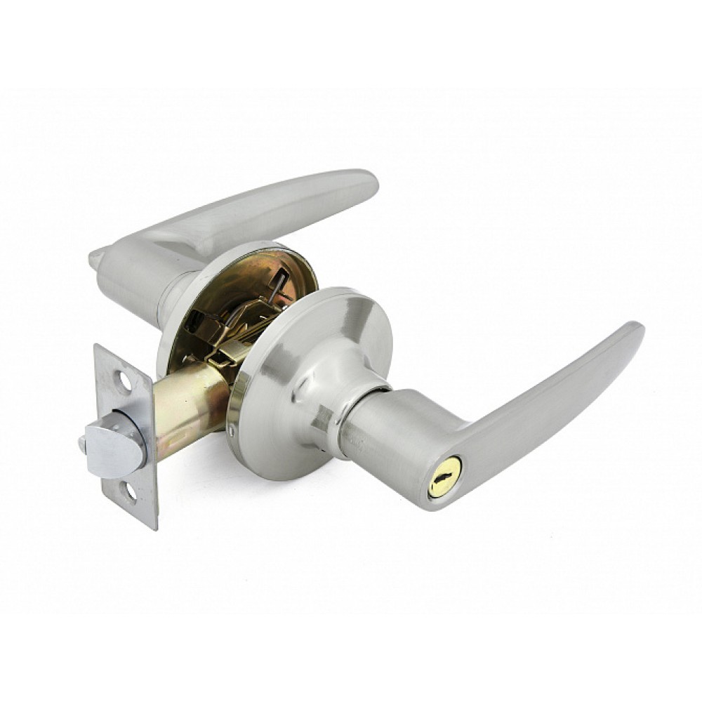 Защелка межкомнатная 3502Е SN ET мат.никель ключ/фикс 115043 Защелка межкомнатная 3502Е SN ET мат.никель ключ/фикс 115043