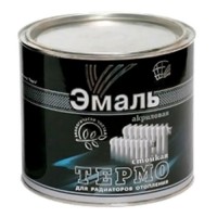 Эмаль для радиаторов акриловая Радуга Белая 1,9 кг