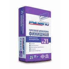 Шпатлевка гипсовая РУСГИПС №21 Финиш мешок 25кг 