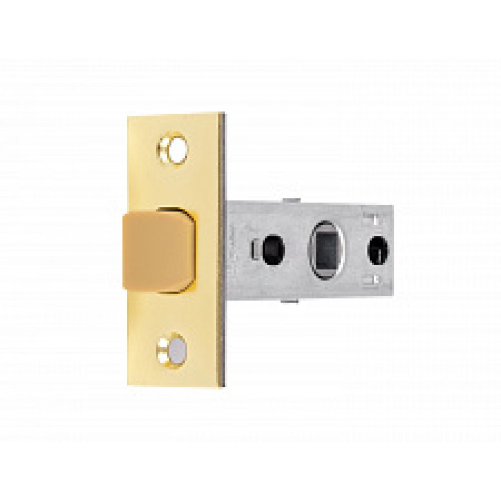 Защелка дверная С-45П 400PB пластик.яз. (золото) 116351 