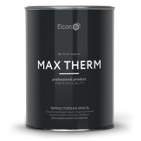 Термоэмаль ELKON Серебристая до 700 С 0,8кг