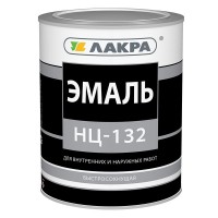 Эмаль НЦ-132 Белая  ЛАКРА 0,7кг