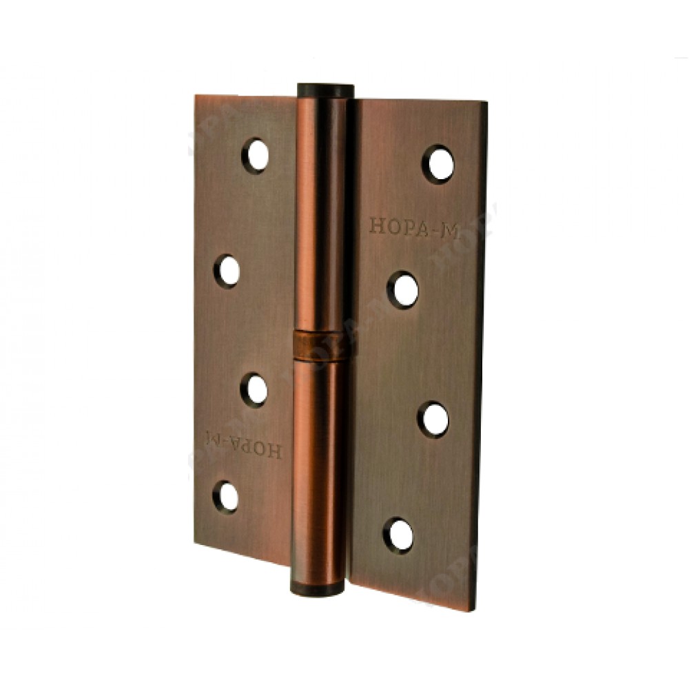 Петля сталь 750-4 100х75х2,7  №2 (правая) (медь) ХХХ
