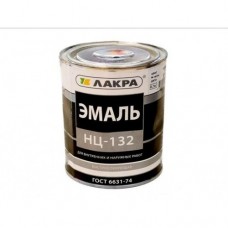 Эмаль НЦ-132 Черная ЛАКРА 1,7 кг