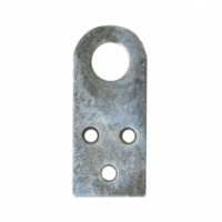 Проушина для замка 30х70 прямая цинк (4114)