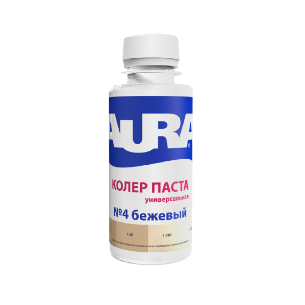 Колер универсальный  0,1л бежевый №4 AURA