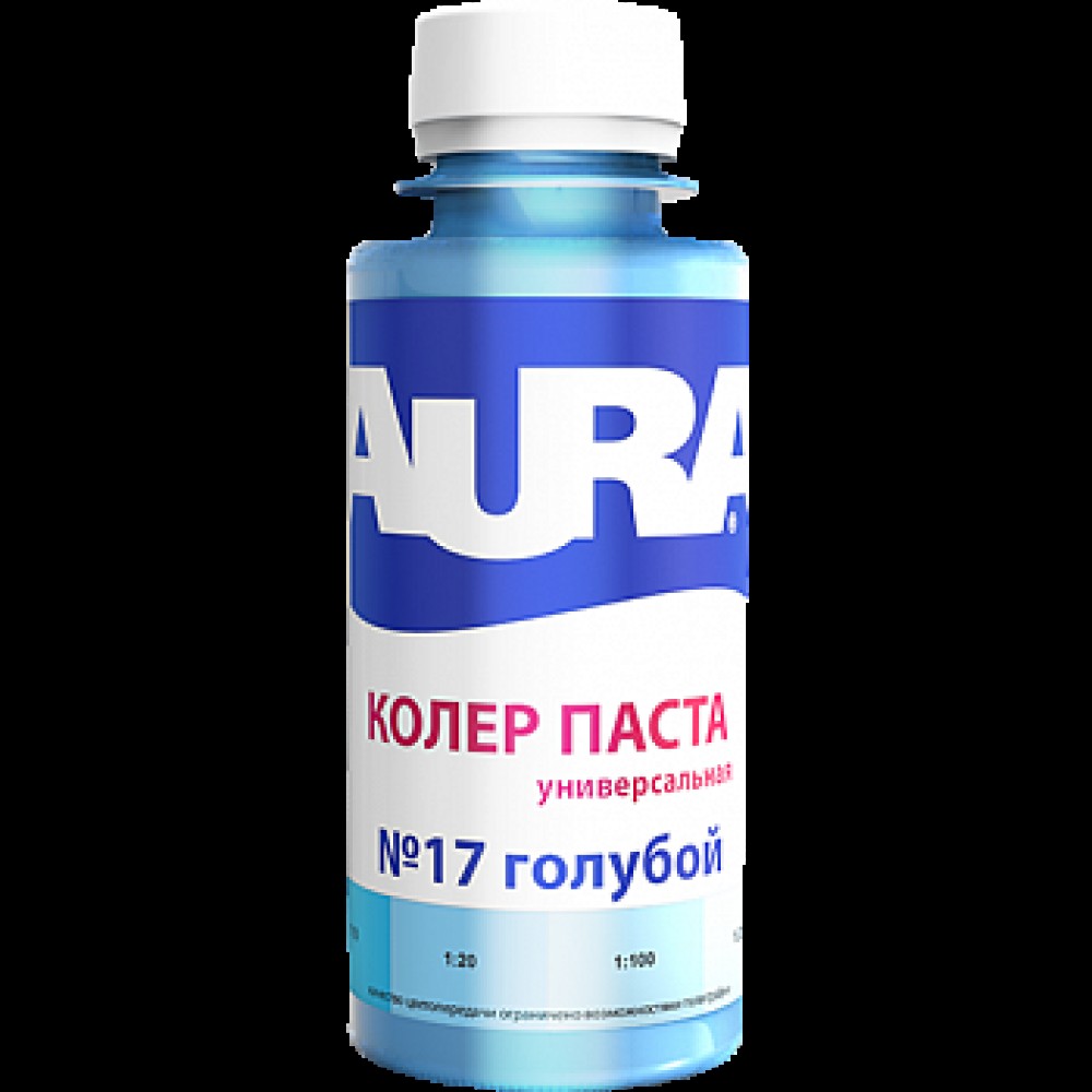Колер универсальный  0,1л голубой №17 AURA